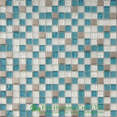 China Easy Installation Crystal Mosaic Tile For Indoor and Outdoor Walls,300mm*300mm for sale