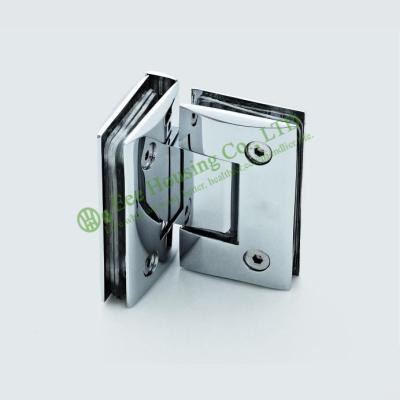 China Stainless Steel 90 Degree Shower Door Hinge,Glass To Glass 90 degree Glass Door Hinges for sale