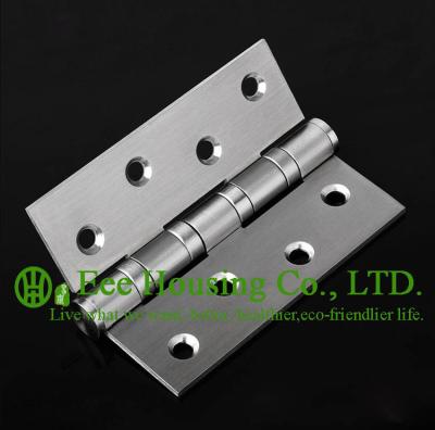 China Brushed Finished 304 stainless steel Hinges for timber doors,ball bearing hinges, no noise for sale