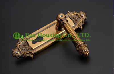 China Interior Door Lock, mortise lock and key for timber door,Antique Brass finish,Bedroom lock for sale