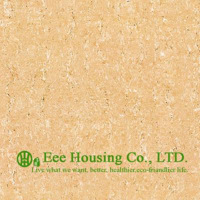 China Yellow Color Travertine Tile With Matt or Polished Surface, 600mm*600mm / 800mm*800mm for sale