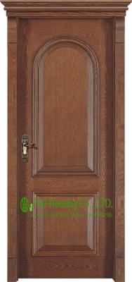 China Lacquer Finish 40mm Solid Timber Entry Door For Apartment, Outward Opening External Door for sale