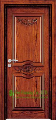 China Lacquer Finish 40mm Solid Timber Entry Door For Apartment, Outward Opening External Door for sale