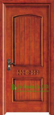 China Lacquer Finish 40mm Solid Timber Entry Door For Apartment, Outward Opening External Door for sale