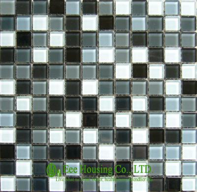 China Mixed Color Crystal Mosaic Tile for Bathroom and Kitchen,China Glass mosaic tile For Sale for sale