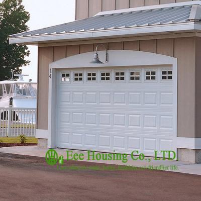 China Sectional Overhead Garage Door/Garage Entry Door/ Finger Safe Garage Door For Apartments for sale