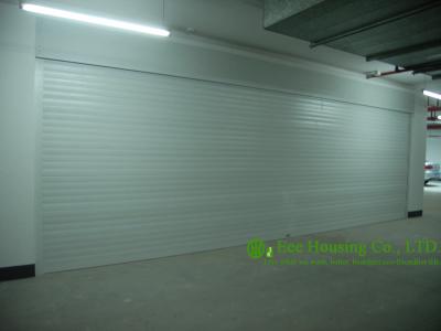 China Automatic Remote Control Aluminum Alloy Garage door For Villas, Corrosion Resistance for sale