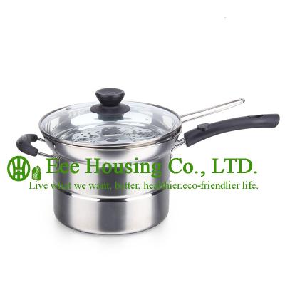 China Stainless steel cookware/induction cooking pot / steamer pot/soup/mini pot kitchen for sale