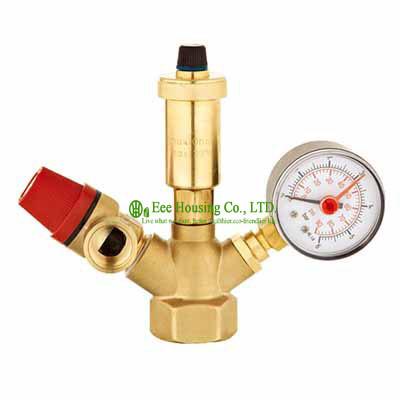 China Brass Safety Valve,Safety Group Set,Air Vent Valve,Boiler Valve,1.5 Bar， 3 Bar Safety Valve,Use For Boiler for sale