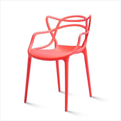 China Convertible Green Stackable Plastic Chair Colored Plastic Chairs Outdoor Armless Plastic Stacking Chair for sale