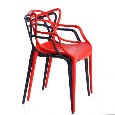 China Wholesale High Quality Household Garden Furniture Dining Room Style Cat Ear Minimalist Plastic Chairs Convertible Chairs for sale