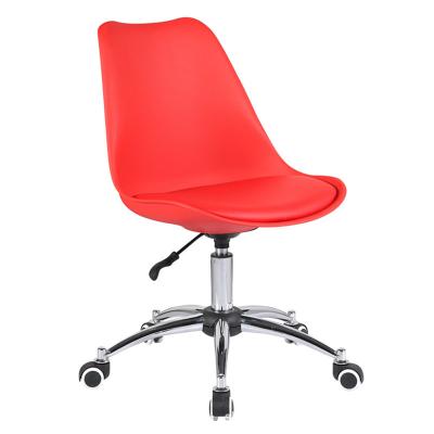 China High Quality Cheap Luxury Office Chair Tulip Swivel Chair (Size) Adjustable Chair Low Back Nordic Home Furniture Office Swivel Lower Prices for sale