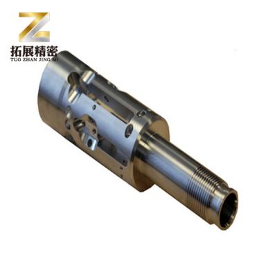 China CNC Aerospace Metal Lighting Machining Part Made Of 7075 Aluminum With Black Anodic Oxidation for sale