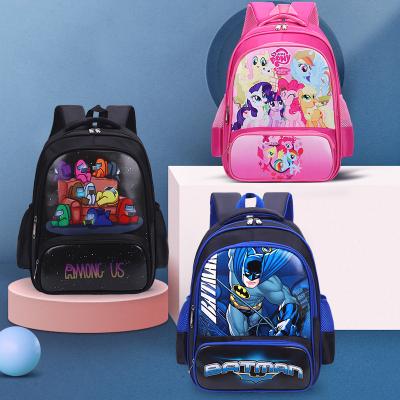 China New Hot Selling Anti-theft Cartoon Design Backpack Child Kids Durable Spiderman School Bag Backpack for sale