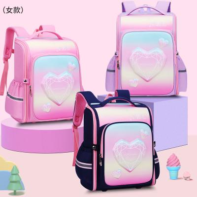 China High Quality Anti-theft Waterproof Nylon School Bag Primary Backpack For Girls And Boys for sale