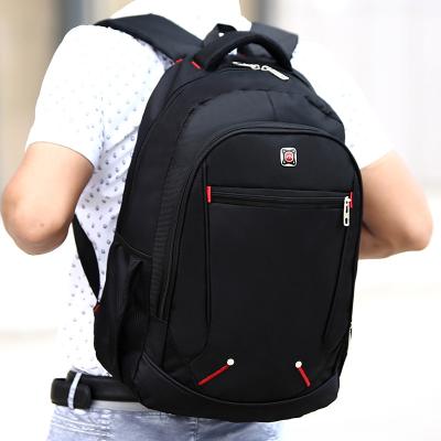 China Anti-theft Black Outdoor Sports Travel 1680D USB Laptop Backpack Bags for sale