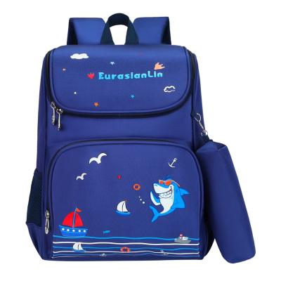 China Russian anti-theft double space backpack schoolchildren and girls shoulder bag for sale