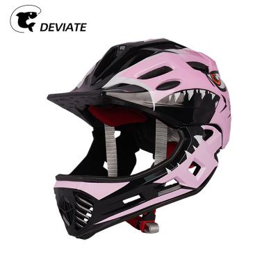 China Backup Main Stay Out Sun Full Face Children Bicycle Helmet Road Mountain Bicycle Skateboard Kids Sports Riding Helmets for sale