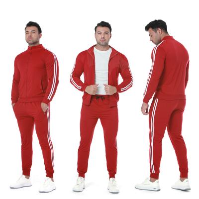 China 2021 Autumn Breathable Custom Logo Sports Casual Fitness Gym Running Wear Working Out Training Tracksuits For Men for sale