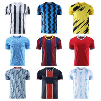 China Sets Dye Sublimation Custom Print Football Soccer Jersey Wears Uniforms for sale