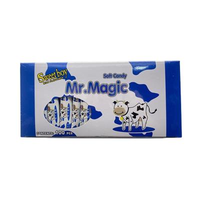 China Normal low price and high quality guarantee Mr.Magic milk candy chew soft bar for sale