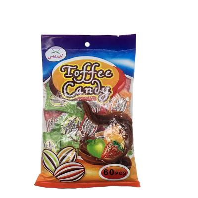 China Factory sale various natural fruity caramel dulces de lait soft caramel candy for sale