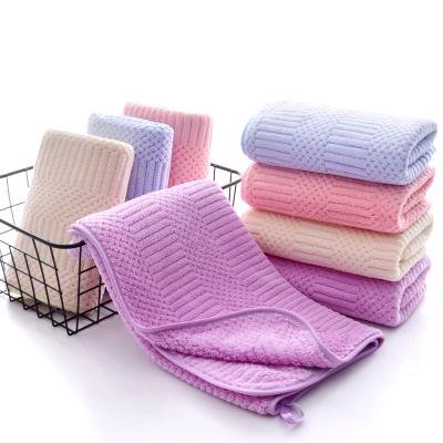 China Factory cheap QUICK DRY bulk microfiber fleece plush 350gsm absorbable coral coral towel for sale