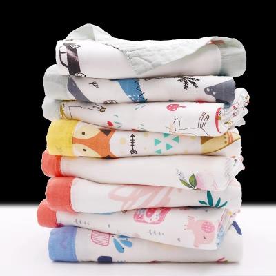 China Sale Super Soft Agricultural Organic Bamboo Cotton Fleece Knitted Muslin Warmer Wrap Milestone Baby Blanket for sale