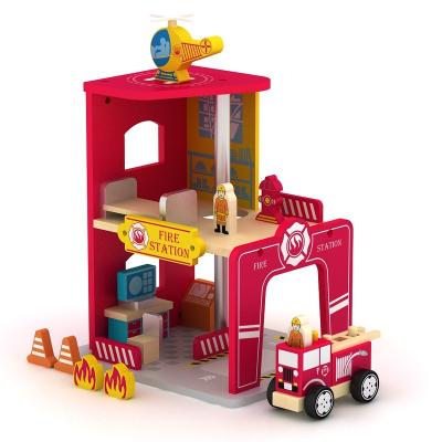 China Wholesale Children's Toys 2018 Wooden Parking Toy Kids Wooden Parking Toy for sale