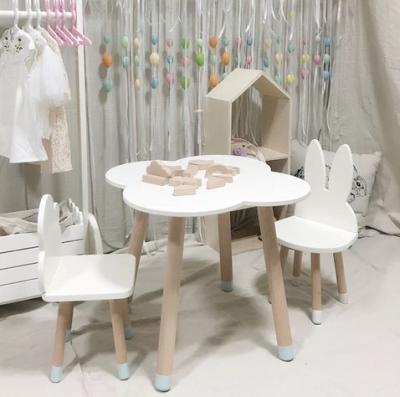 China Convenient wooden table and chair set for kids kids table andchair set, fancy wooden table and chair for sale