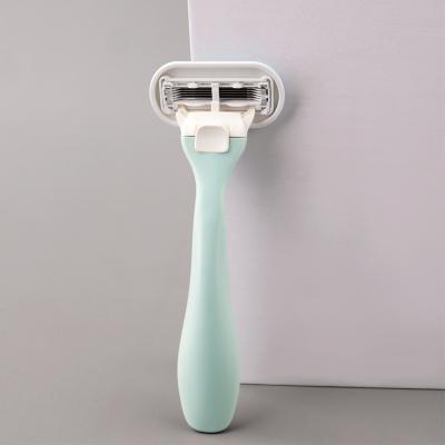 China NEW Five Blade Sex Pink Bikini Hair Remover Trimmer Girl Razor Razor For Lady for sale