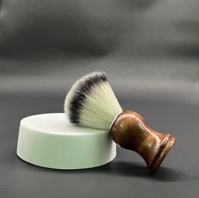 China Shaving Brush Relax Best Seller Synthetic Filament Hair 24mm Shaving Brush With Acrylic Shaving Brush Handle for sale