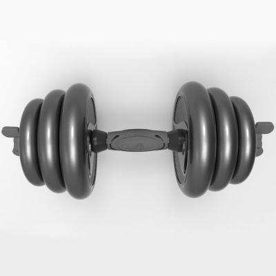 China Factory Plated Wholesale Cheap Adjustable Dumbbell Commercial Fitness Dumbbell Set for sale