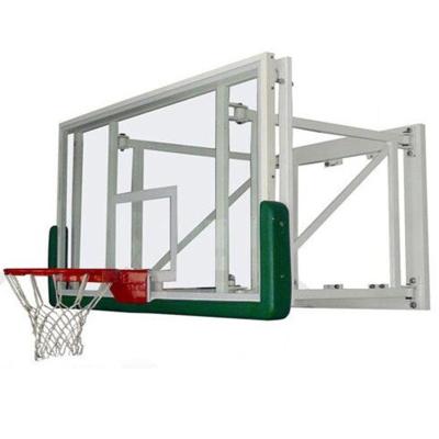 China Team Sports Factory Direct Selling Electric Folding Suspended Basketball Stands Basketball Accessories for sale