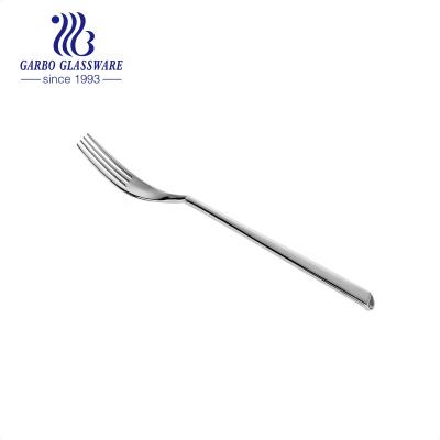 China Sustainable ready to ship heavy duty 304 stainless steel dinner fork available in stock with small MOQ for sale