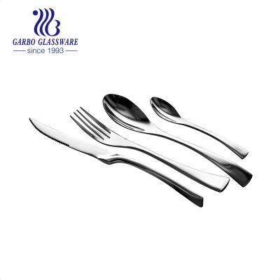 China Small MOQ China Top Quality Viable Order Sample Set Of 24pcs Cutlery In Stock Available Now for sale