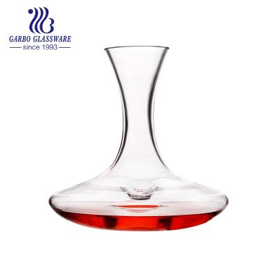 China Wholesale 1260ml Stock White Wine Hand Made Blown Red Wine Decanter Lead Free Crystal Glass Wine Decanters for sale