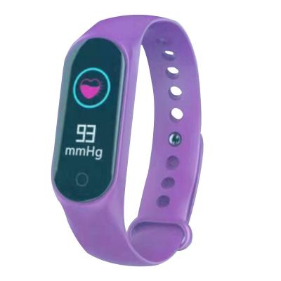 China MP3 Smart Watch M3 Latest Smart Watch M4 Playback 2021 Sports Wristband Waterproof Wristband Low Price Cheap Heart Rate Monitor for sale