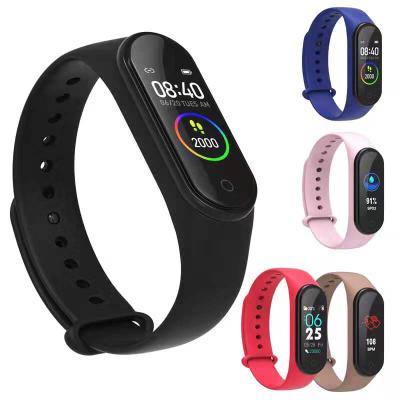 China MP3 Smart Watch M3 Latest Smart Watch M4 Playback 2021 Sports Wristband Waterproof Wristband Low Price Cheap Heart Rate Monitor for sale