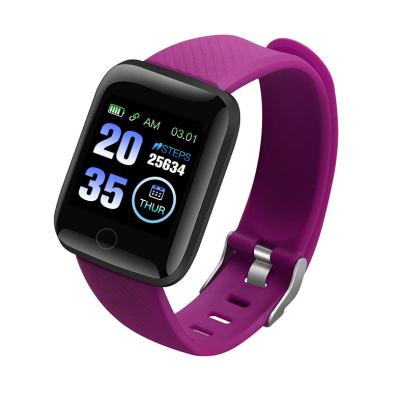 China 2021 Hot Selling 3G Amazon Smart Watch Waterproof Heart Rate Tracker Blood Pressure Oxygen 116 Plus Exercise Kids Smart Watch for sale