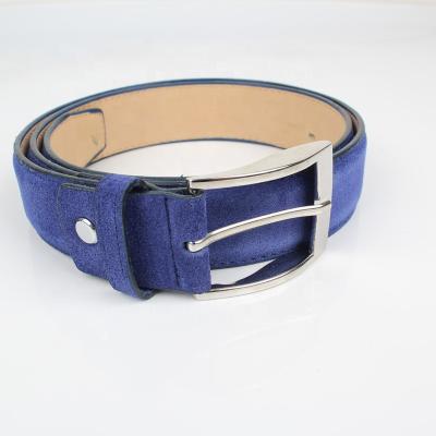 China High Strength Multi Options Style Men's Leather Belt Suede Leather Belt Casual Dress Leather Belt for sale