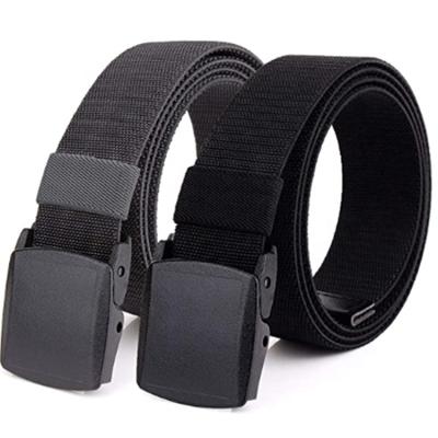 China High Strength Men's Belt Stretch Nylon Tactical Rising Elastic Belt for sale