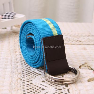 China Professional China Canvas Belt Polyester Export Canvas Fashion Belt Supplier for sale