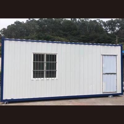 China 20ft / 40ft Expandable Shipping Container House With Steel Structure And Rock Wool Insulation for sale