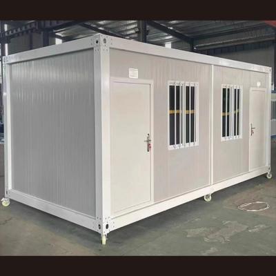 China Pre Installed Electrical System Expandable 1 Story Container Homes With Aluminum Sliding Window for sale