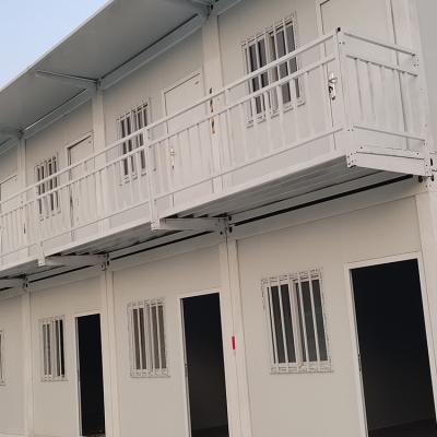 China Two Story Container House Customization Locking System And Plywood Floor Container House 2 Floor for sale