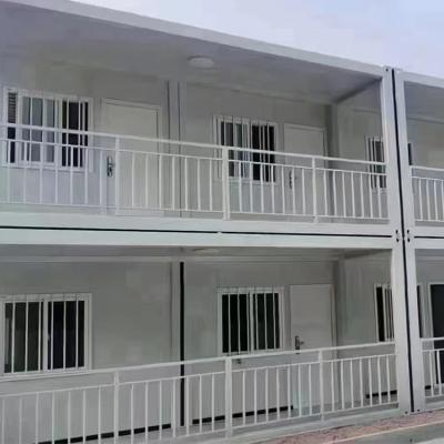 Κίνα Φθηνό 2 υπνοδωμάτια Prefab Container House 2 ορόφους Προσαρμόσιμες σε 20ft 40ft προς πώληση