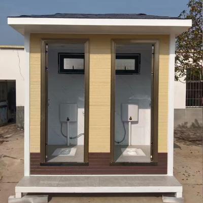 China Outdoor Standard Mobile Toilet Room White Color With Materials And Standard Design for sale