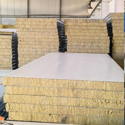 China High Strength Glass Panel Sandwich Rockwool With Class A1 Fire Rating And Tensile Strength ≥7.5kPa for sale