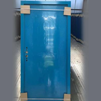 China Keyless Entry Steel Safety Door Foam Core Insulation For Industrial Security Door for sale